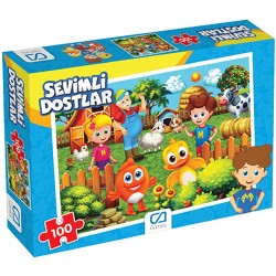 CA 5306 PUZZLE 100 PRÇ SEVİMLİ DOSTLAR