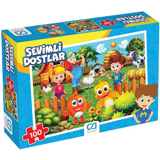 CA 5306 PUZZLE 100 PRÇ SEVİMLİ DOSTLAR