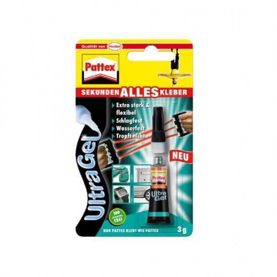 PATTEX 1505805 ULTRA GEL SÜPER JAPON YAPIŞTIRICI 3GR