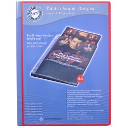 SERVE 6730 SUNUM DOSYASI 30LU KIRMIZI