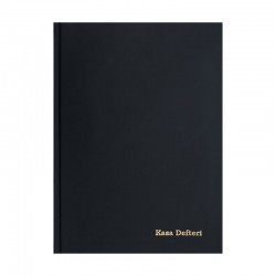 DİLMAN 6305 KASA DEFTERİ 20X28 160YP