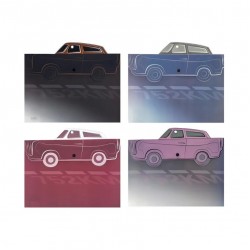 UNICK COLOR 9862 ÇIT ÇIT DOSYA A4 CARS SİMLİ