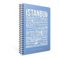 GIPTA 7335 İSTANBUL NOTES SPR SRT KPK DEF 17X24 80YP ÇİZGİLİ