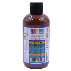 SÜDOR SD1008-12 AKRİLİK 250ML KAHVERENGİ