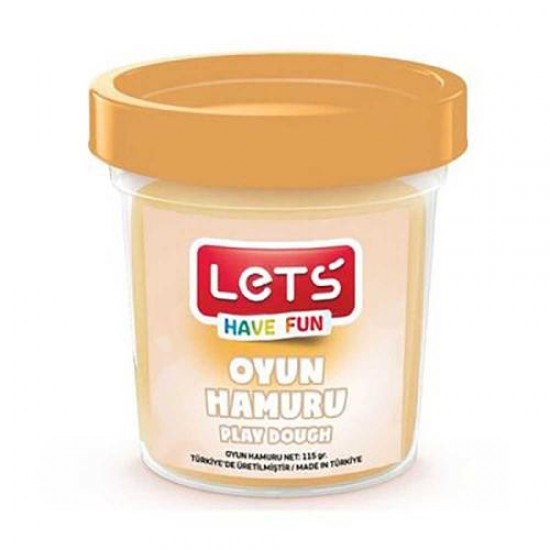 LETS L8440-12 TEK RENK OYUN HAMURU 110GR TEN RENGİ