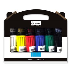 SÜDOR MA075-X6 AKRİLİK BOYA 6X75ML