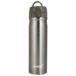 TRENDİX U5000-MG ÇELİK MATARA 500ML METALİK GRİ