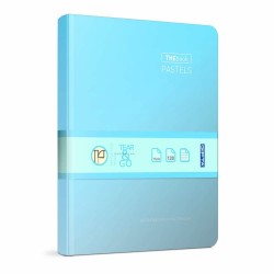 GIPTA 3486 THEBOOK PASTELS İP DKŞ SRT KPK DEF 20X28 400YP KARELİ