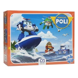 CA 5328 PUZZLE 200 PRÇ ROBOCAR POLİ