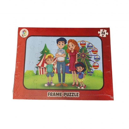 UTKU LAÇO LCFRM008 FRAME PUZZLE ŞİRİN AİLE TASLAMA