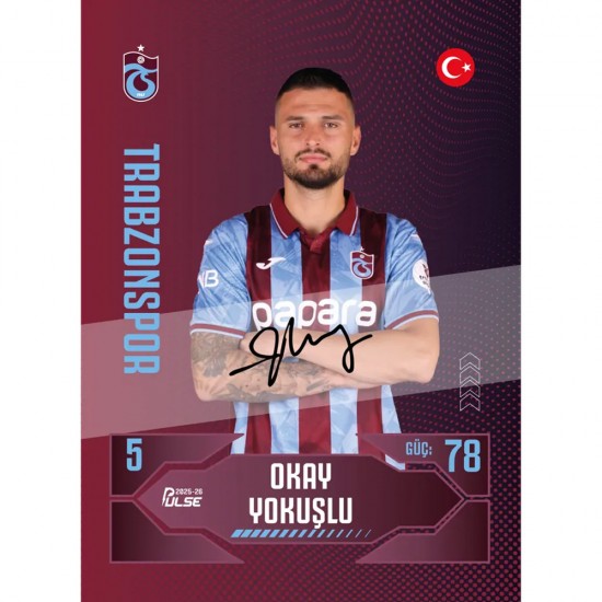 MYTHOS TRABZONSPOR PULSE FUTBOLCU KARTLARI