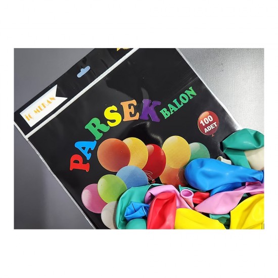 RASYONEL BLN-ST0016 STANDART 12İNÇ BALON 100LÜ KARIŞIK