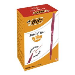 BİC ROUND STİC TÜKENMEZ KALEM 1MM KIRMIZI 921332/962667