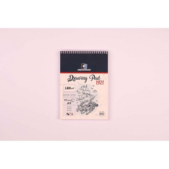 ALEX ALX-8966 SPR DRAWİNG PAD A5 120GR 50YP