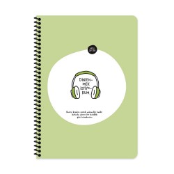 KESKİN 500519-99 A4 80YP KARELİ HİSLİ ŞEYLER SPR STICKERLİ DEF DİNLENMEK İSTİYORUM