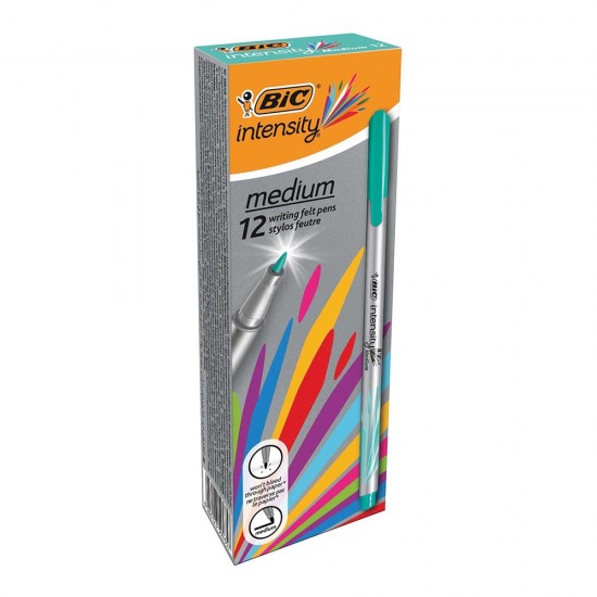 BİC INTENSITY MEDIUM LINER Z.YEŞİLİ 12Lİ KT 992624