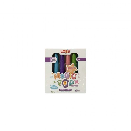 LETS L03006 JEL MUM BOYA AKRİLİK 6LI MAGİC POP PASTEL