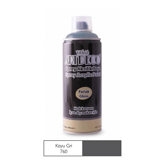 ARTDECO 400-760 SPREY BOYA 400ML K.GRİ