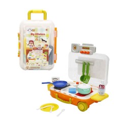 SUNMAN 4636 MUTFAK SET ÇEKÇEKLİ BAVUL