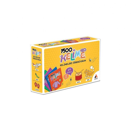 ADEL 1500 KELİME ALFABE ÖĞRENİYORUM 000574