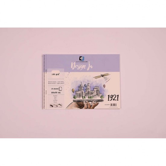 ALEX ALX-670 RESİM DEFTERİ 25X35 180GR 15YP DESİNG