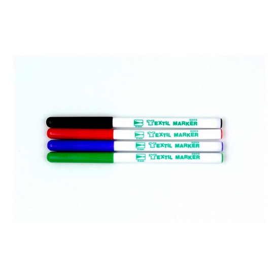KOH-İ NOOR 3203 SD7732 TEXTİLE MARKÖR RED