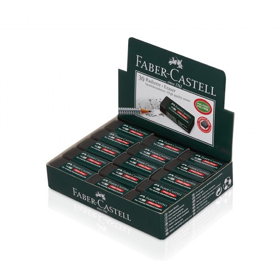 FABER SİLGİ SİYAH 7089 188930-188950 30 LU