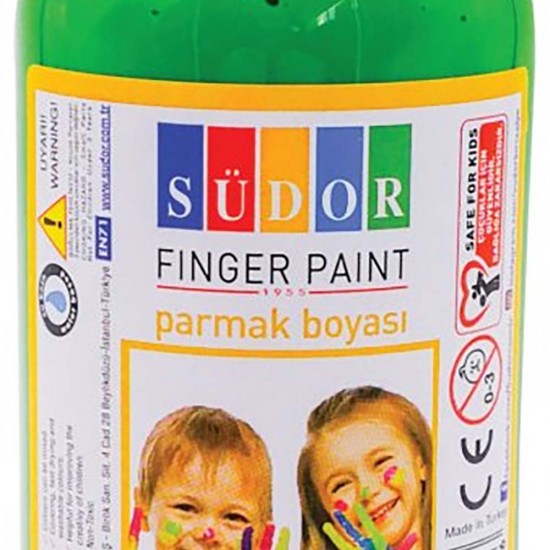 SÜDOR SD8008-10 PARMAK BOYASI 250ML AÇIK YEŞİL
