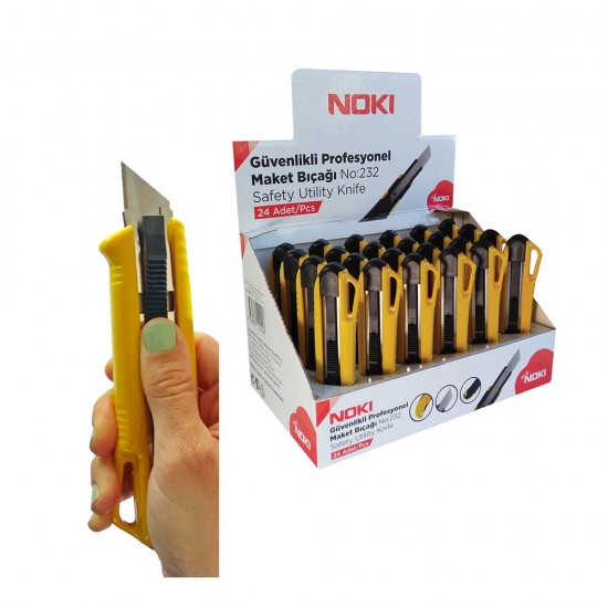 NOKİ 65232 MAKET BIÇAĞI GENİŞ PROFESYONEL NO:232