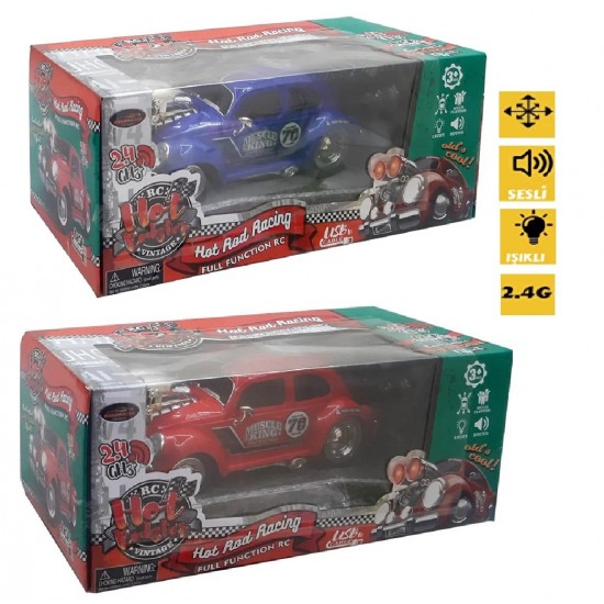 CAN MK8131B U.KUMANDALI 1:16 SESLİ IŞIKLI DRİFT ATAN ARABA