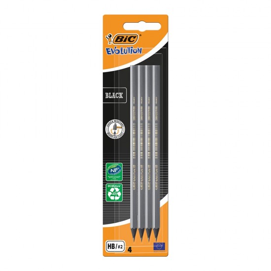 BİC EVOLUTİON BLACK ECO 4LÜ BLS 896016