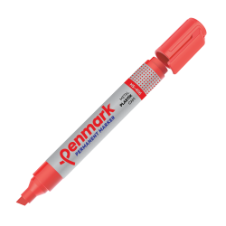 PENMARK HS406 03 PERMANENT MARKÖR KESİK UÇ KIRMIZI