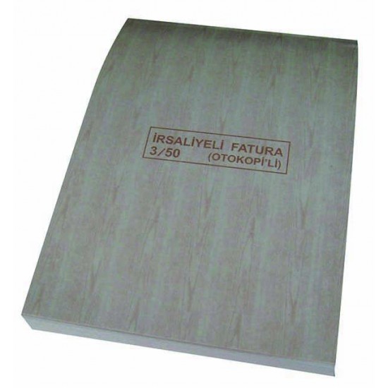 DİLMAN 4124 İRSALİYELİ FATURA 3X50 4N OTOKOPİLİ