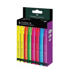 FABER FOSFORLU KALEM 38 NEON 8Lİ 157778