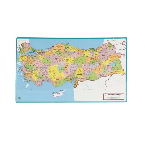 UTKU LAÇO LCSH001 FRAME PUZZLE SİYASİ HARİTA