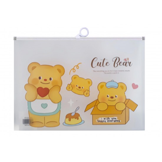 UNICK COLOR 9672 KİLİTLİ DOSYA A4 CUTE BEAR
