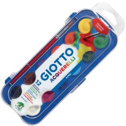 GIOTTO 351200 ACOUARELL BLOCKS 30MM 12Lİ