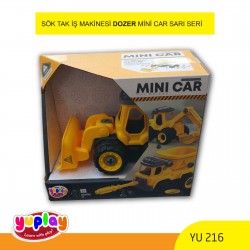 YUPLAY YU216 SÖK-TAK İŞ MAKİNESİ DOZER SARI SERİ