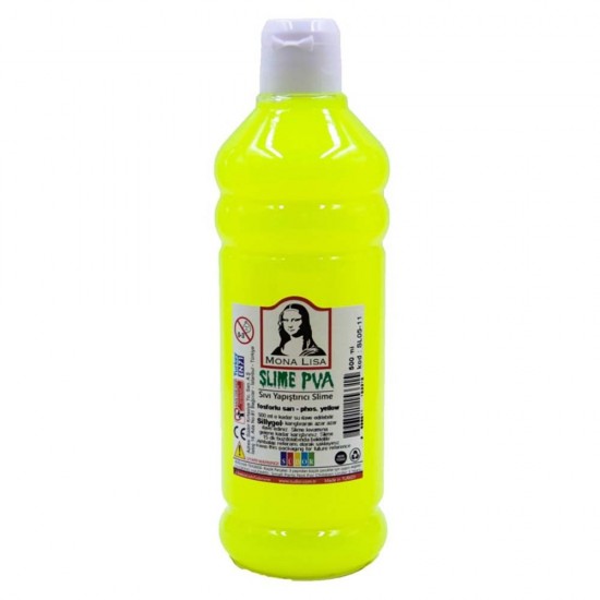 SÜDOR SL05-11 MONALİSA SLİME YAP.500ML FOSFORLU SARI