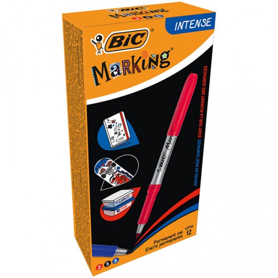 BİC MARKİNG KARIŞIK SİYAH MAVİ KIRMIZI 12 950467