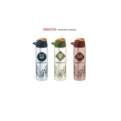 GIPTA 7501 AMAZON TRİTAN PİPETLİ MATARA 630ML