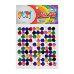 PUTİ 4476 PONPON 10MM METALİK