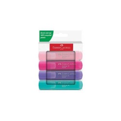 FABER FOSFORLU KALEM 46 PASTEL RENK 2024 4LÜ 254654