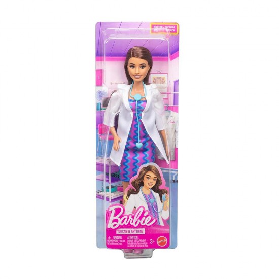 MATTEL JKF76 BARBIE DOKTOR OYUN SETI 6