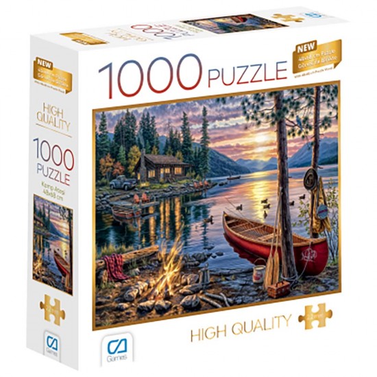 CA 7083 PUZZLE 1000 PRÇ KAMP ATEŞİ