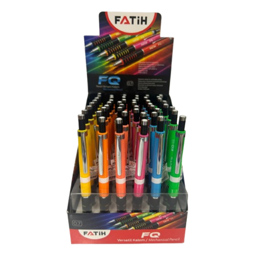 FATİH 60131 VERSATİL KALEM 07MM FQ 4 RENK NEON 48Lİ KT