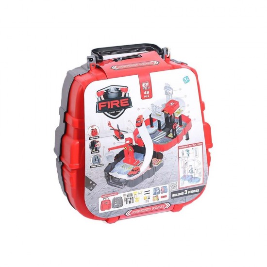 BYTOYS BP-620 ÇANTALI İTFAİYE YOL SET