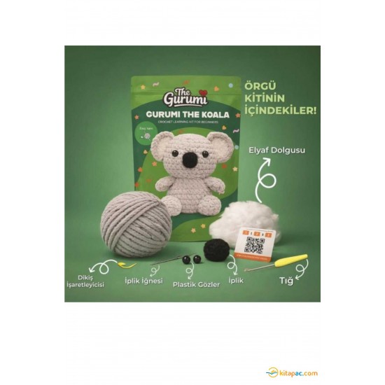 THE GURUMİ TG005 KOALA ÖRGÜ ÖĞRENME KİTİ