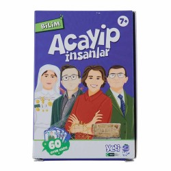 YEŞİLAY YAYINLARI /  ACAYİP İNSANLAR - BİLİM (OYUN KARTI)