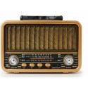 Everton Rt-834 Bluetooth Radyo-TF card-usb-Kumandalı Nostaljik Radyo Solar Güneş Panelli